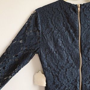 Altar’d State Navy Lace Dress (never worn)